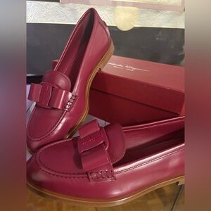 Ferragamo Vivaldo Viva Slip-On Loafers